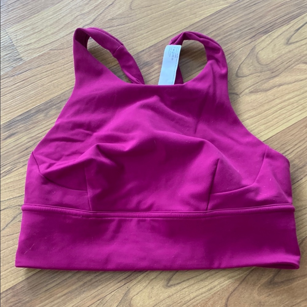 lululemon athletica Magenta Sports Bra